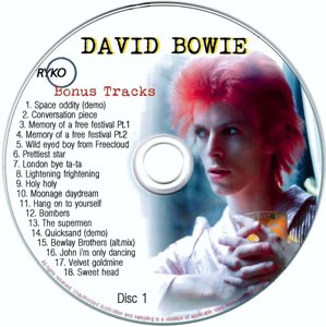 David Bowie - Ryko Bonus Disc CD 1