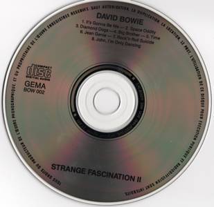 david-bowie-strang-facination-1974-09-05-disc2”></p>
<p>INFO:<br />
This was the concert filmed by the BBC for the Cracked Actor documentary:<br />
The intro consists of lots of street sounds and the outro is the voice of the promoter announcing that Bowie has left the theatre after the final song. The sound quality is absolutely excellent, which means even better than the European issue, but if you can't compare you won't notice! Anyway, it's a true must!</p>
<div class=
