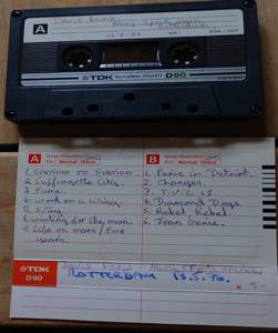 David Bowie 1976 rotterdam copy copy