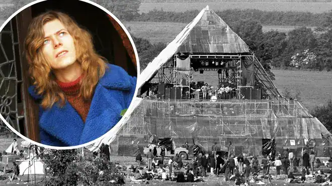 David Bowie Glastonbury 1971