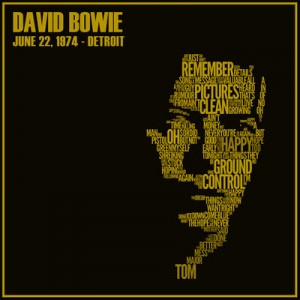 David Bowie 1974-06-22 Detroit ,Cobo Arena - SQ 6+