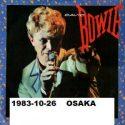 David Bowie 1983-10-26 Osaka ,Funitsu Taikaikan (SK) –  SQ 8,5