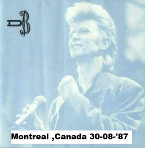 David Bowie 1987-08-30 Montreal ,Olympic Stadium - Montreal 87 Vol. 1 & 2 - (Diedrich) - SQ -9