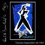 David Bowie 1983-09-04 Toronto ,Canadian National Exhibition Grandstand – SQ 8,5