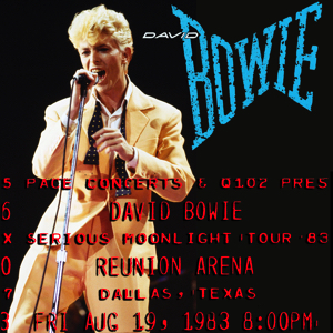David Bowie 1983-08-19 Dallas ,Reunion Arena (taper mjk5510) - SQ -8