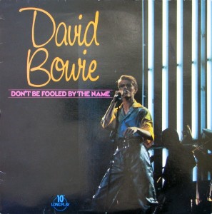 David Bowie A compilation of 1966 recordings - Don't Be Fooled By the Name - (Vinyl, LP, 10") - SQ 9