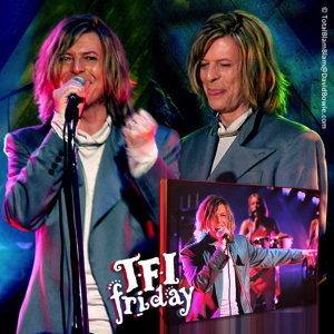 David Bowie 1999-11-26 TFI Friday Show ,UK TV Channel 4 (Rebel Rebel) - SQ 10