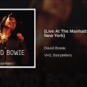 David Bowie 1999-08-23 New York Manhattan Center (VH1 Storytellers)