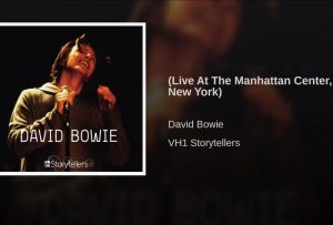 David Bowie 1999-08-23 New York Manhattan Center (VH1 Storytellers)