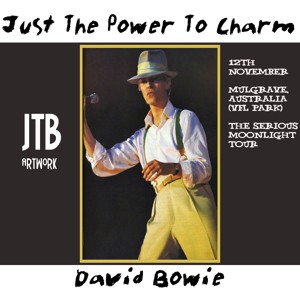 David Bowie 1983-11-12 Melbourne ,VFL Park Waverley - Just The Power To Charm - SQ 8+