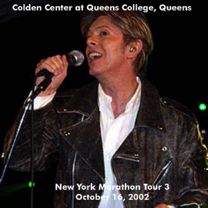 David Bowie 2002-10-16 New York ,Queens College - Golden Centre At Queens College - SQ -9