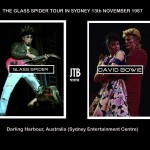 David Bowie 1987-11-13 Sydney ,Entertaiment Centre – Sydney 871113 – SQ 7,5