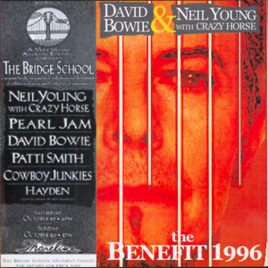 David Bowie 1996-10-19-20 Mountain View ,Shoreline Amphitheatre – The Benefit 1996 (2) – (the Bridge School Benefit) - SQ 9+