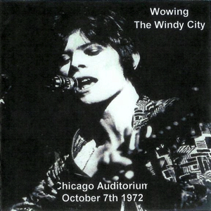 David Bowie 1972-10-07 Chicago ,Auditorium Theatre – Woming The Windy City - SQ 7,5