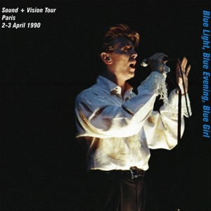 David Bowie 1990-04-02 +03 Paris ,Palais Omnisports - Blue Lights ,Blue Evening ,Blue Girl - SQ 8