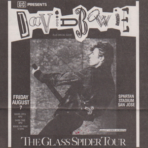 David Bowie 1987-08-07 San Jose ,Spartan Stadium - SQ -8