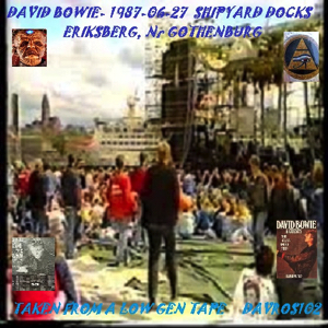 David Bowie 1987-06-27 Gothenburg ,Eriksberg Shipyard Docks - SQ 8