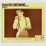 David Bowie 1974-07-16 Boston ,Music Hall – Subway – (Vinyl Rip Stranger09) – SQ -8