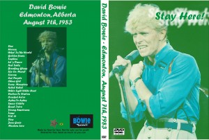 David Bowie 1983-08-07 Edmonton ,Commonwealth Stadium – Stay Here -