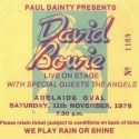 David Bowie 1978-11-11 Adelaide ,Oval Cricket Ground – Praying To The Light Machine – (TS master) – SQ 7,5