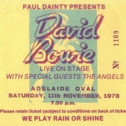 David Bowie 1978-11-11 Adelaide ,Oval Cricket Ground - Praying To The Light Machine - (TS master) - SQ 7,5