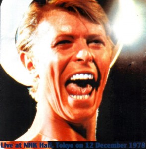 David Bowie 1978-12-12 Tokyo ,Nihon Budokan Hall (Diedrich) - SQ -8