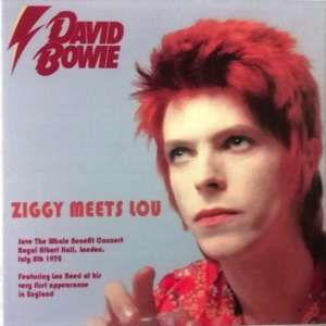 David Bowie 1972-07-08 London ,Royal Festival Hall – Ziggy Meets Lou - (Friends of the earth save the Whale Benefit) - SQ 7+