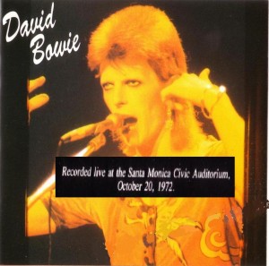 David Bowie 1972-10-20 Santa Monica ,Civic Auditorium (Cleveland WMMS broadcast ) - SQ 9,5