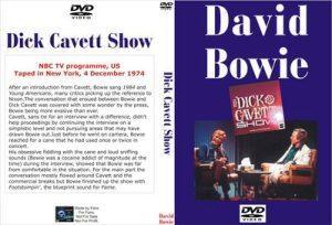 David Bowie 1974-12-04 ,New York City - Dick Cavett Show – NBC TV Programme,US,Taped in New York (31min)