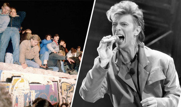 David Bowie played a West Berlin concert in the summer of 1987 that actually helped bring down the Berlin Wall.