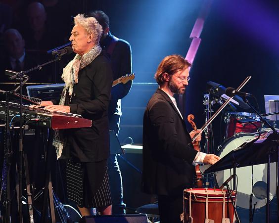 Legendary Velvet Underground veteran John Cale was the last performer to take the stage (BBC/Mark Allan)