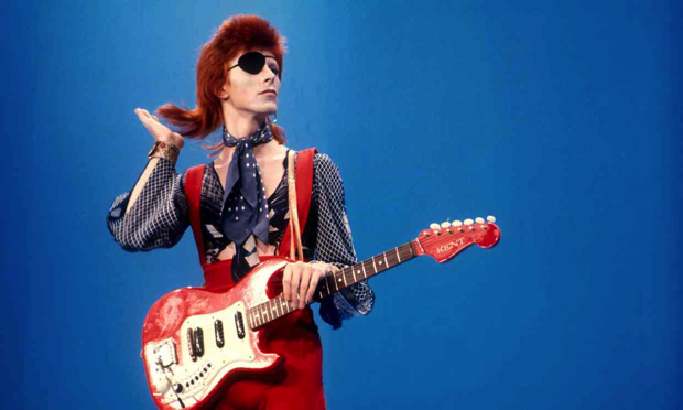 ‘Bromley chancer and all-devouring dilettante’- David Bowie in the mid-70s. Photograph- Sunshine,Rex,Shutterstock