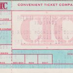 david bowie 1983-07-30 ticket