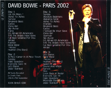 david bowie le-zenith-2002-09-24