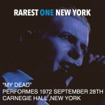 David Bowie 1972-09-28 New York ,Carnegie Hall (only one track) – SQ 10