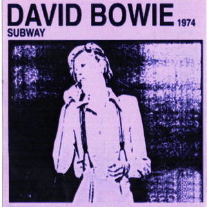 David Bowie 1974-07-16 Boston ,Music Hall - Subway 1974 - (silver cd) - SQ -8