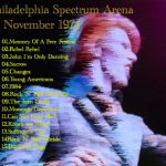 David Bowie – Philly 74 – Back