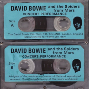 David Bowie 1972-10-07 Chicago ,Auditorium Theatre (RAW) - SQ 6
