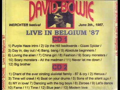  David BowIE-1987-06-02 Werchter 