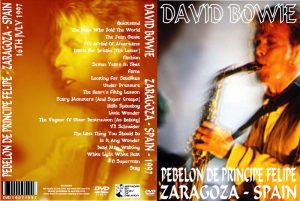 David Bowie 1997-07-16 Zaragoza ,Pebellon De Principe Felipe (audience dvd)