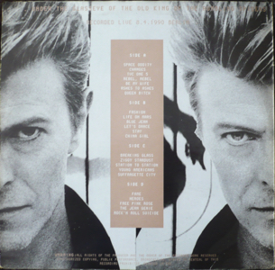  David Bowie - Jukebox Jive Recorded Live - cover - back
