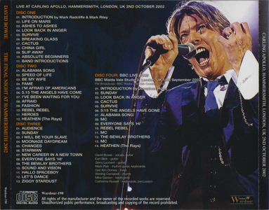  david-bowie-final-night-at-hammersmith-2002-Rear Tray - Outer