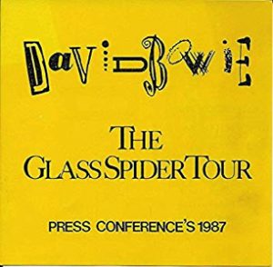 David Bowie The Glass Spider press conference's 1987 - SQ 8+