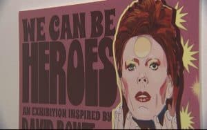 Behind The Scenes Of ‘We Can Be Heroes’ David Bowie Exhibit At National Liberty Museum