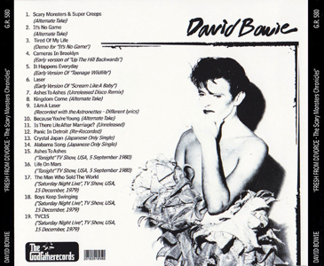 DAVID-BOWIE-Fresh-from Divorce -Selfmade Back