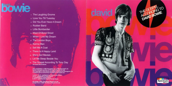 David Bowie - The Gospel According - Front