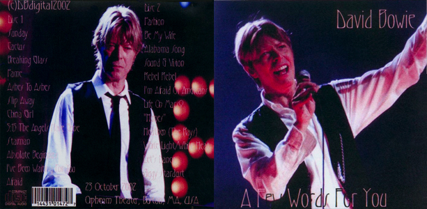 david-bowie-A-Few-Words-For-You-Full Front