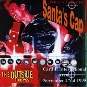 David Bowie 1995-11-27 Cardiff ,International Arena - What a fantastic Santas Cap - SQ 9.