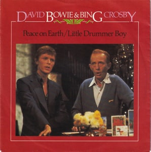 David Bowie and Bing Grosby Peace on Earth / Little Drummer Boy - Fantastic Voyage (Christmas song with an added counterpoint performed by David and Bing Crosby in 1982).estimated value € 40,00