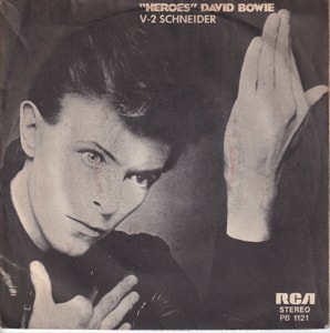 David Bowie Heroes - V-2 Schneider (Netherlands 1977) estimated value € 9,00